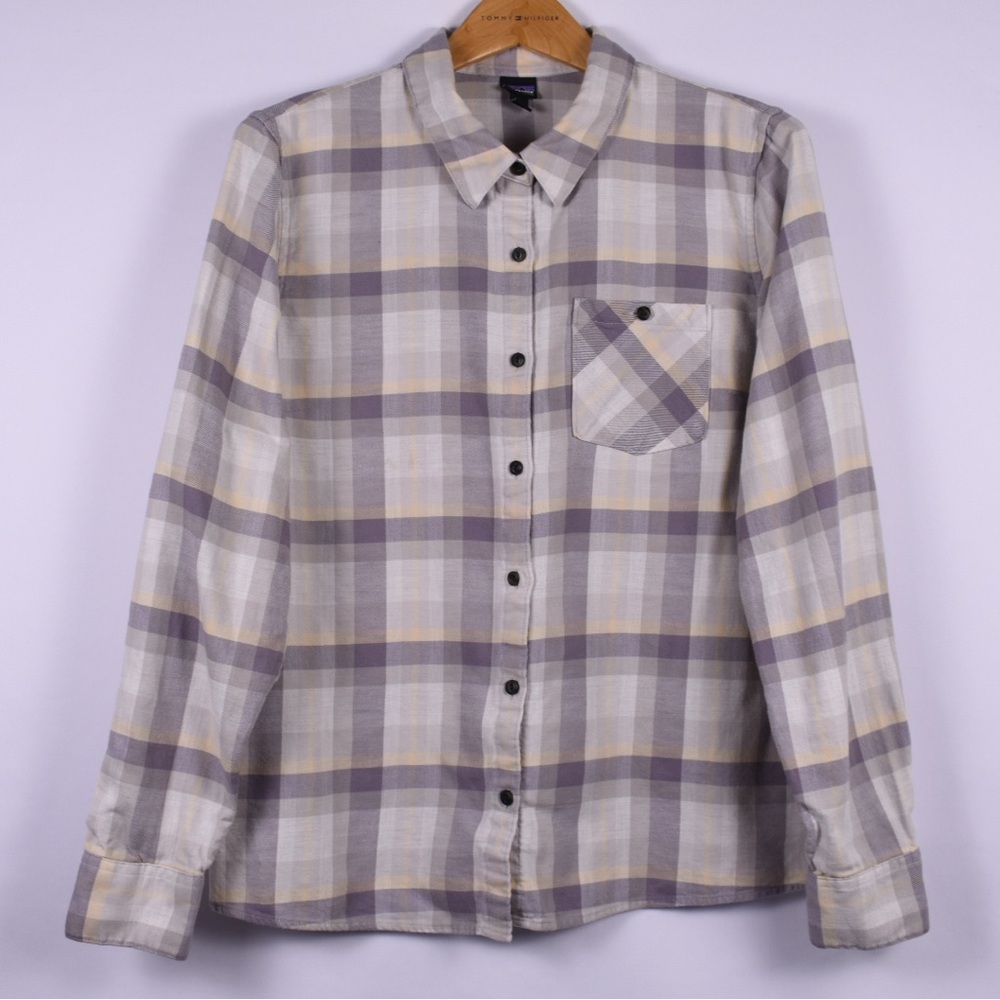 Patagonia Organic Cotton Plaid Shirt Size 12